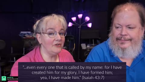 Morning Moments with Seth and Tammy - Created - Isaiah 43:7