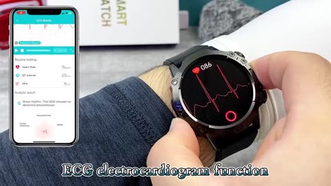 Smart Watch Blood Pressure Blood Oxygen ECG+PPG Bluetooth Call Sports Fitness Tracker