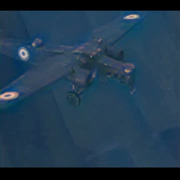 Dogfight over France 1939 ✈️ Spot the aircraft 👀 #ColourizedFootage