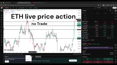 ETH live price action #crypto #bitcoin #xrp #blueberry #etherium #forex