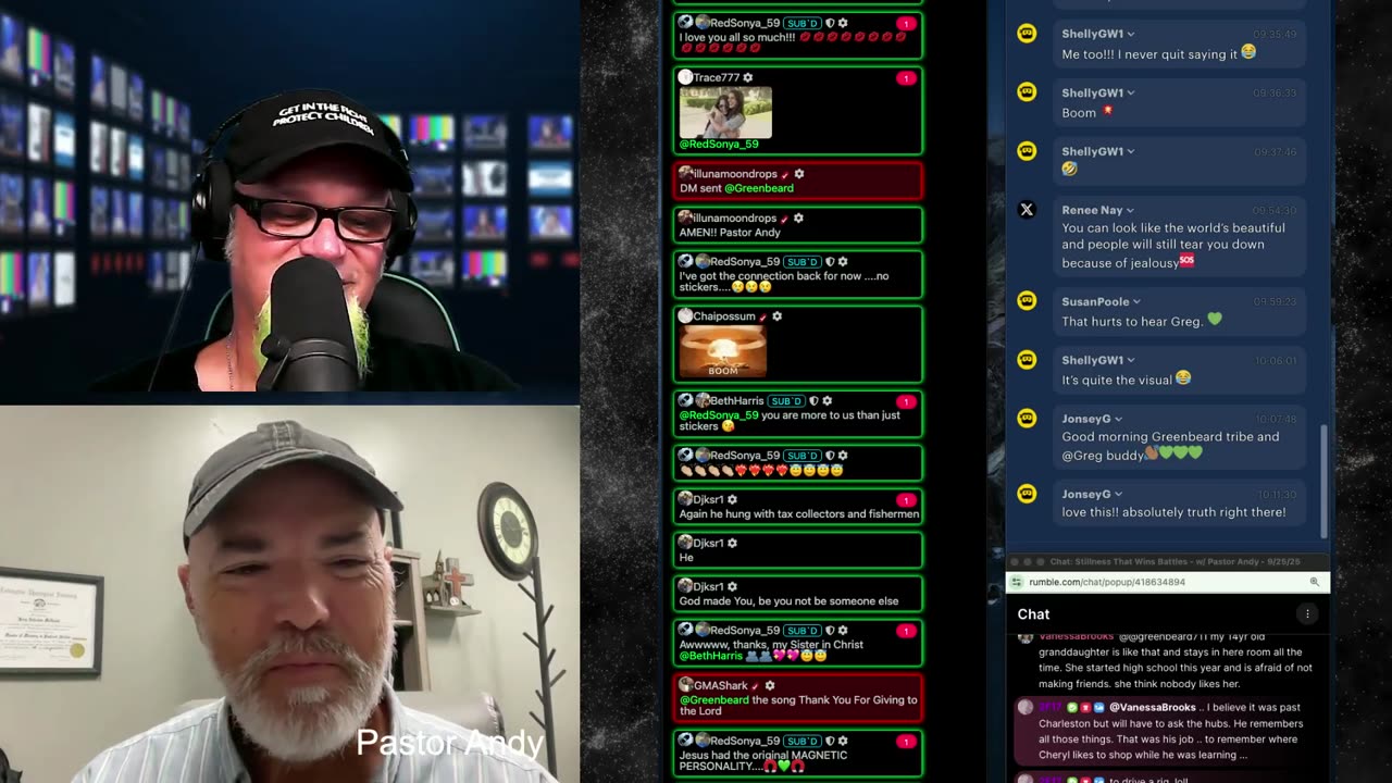 Stillness That Wins Battles - w/ Pastor Andy - 9/25/25