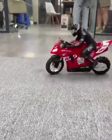 SELF-BALANCED Standing Competitive Drift Remote Control Motorcycle Stunt Racing