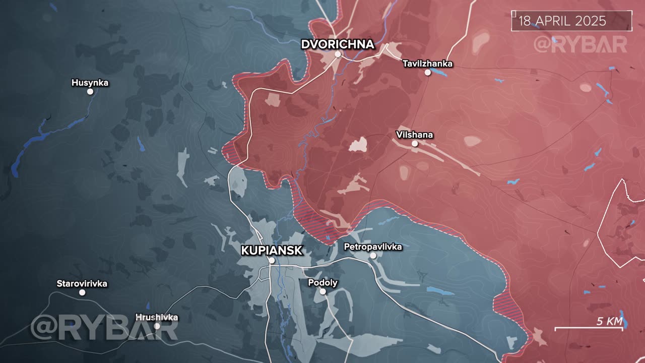 🇷🇺 🏹 🎣 Fighting on the Kupyansk Direction — Rybar’s Analysis