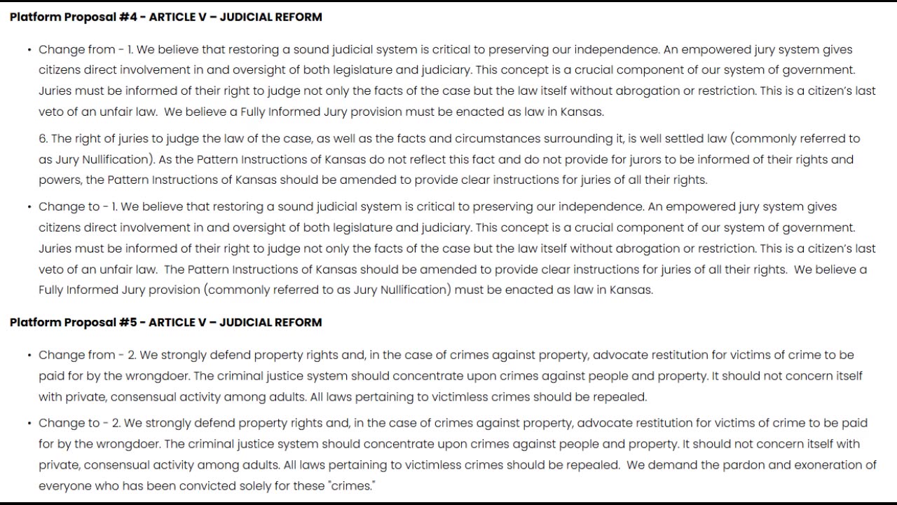 LPKS Platform and bylaw changes 2025