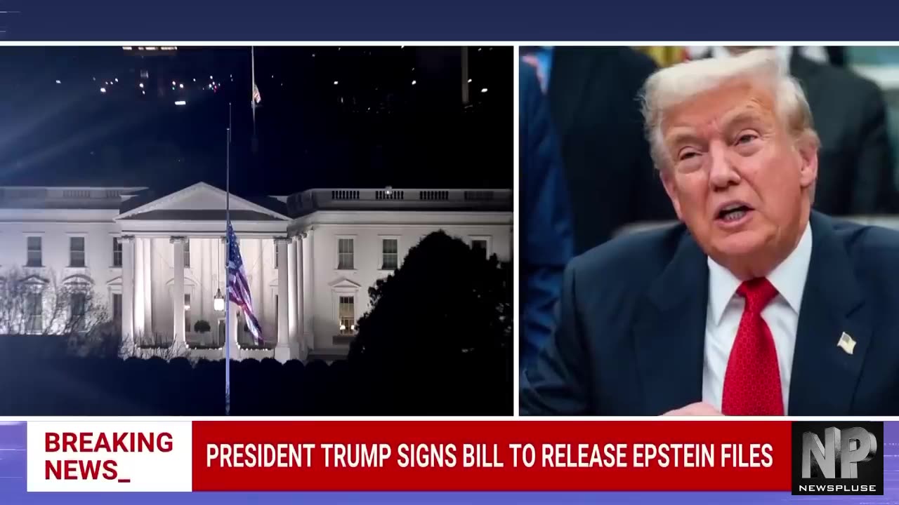 Trump Signs Bill Requiring DOJ to Release Jeffrey Epstein Files