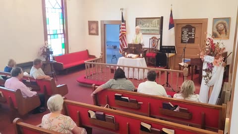 Vernon Chapel Sunday Service (Gen. Ch.4:1-5 Giving Your Best) led by Willie Mae Ambrouse 7/27/2025