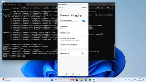 how to control Redmi without cable from pc laptop