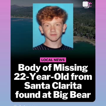 There sad tragic news the 22 body the boy body was found rip to him 06/20/25