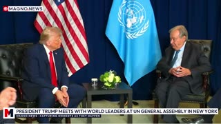 🇺🇸 President Donald Trump Meets with World Leaders at UN General Assembly in New York [LIVE]