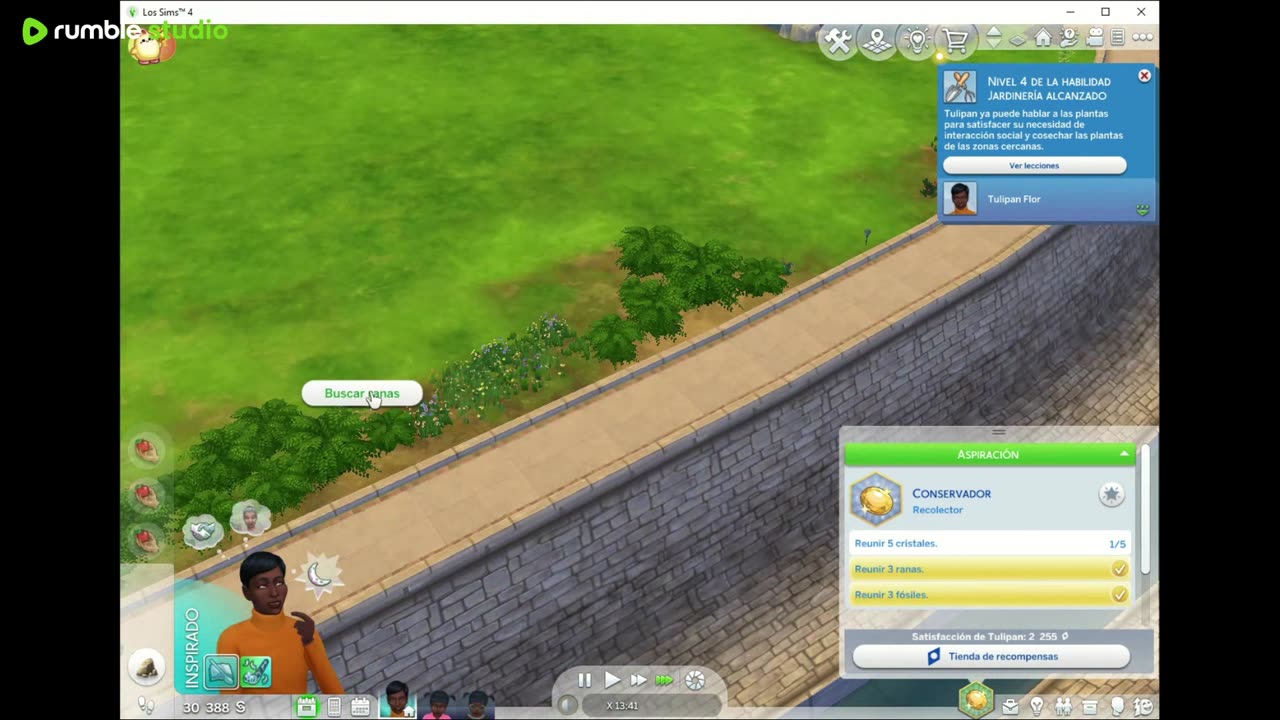 Sims 4 reto florear sim