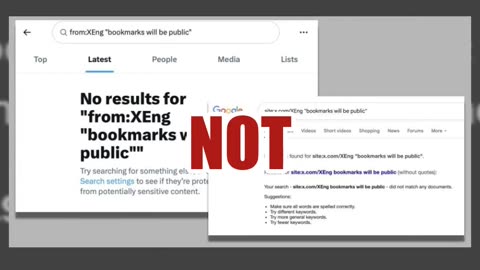 Fact Check: X Engineering Did NOT Post Bookmarks Will Be Public Starting Next Week --Parody Account
