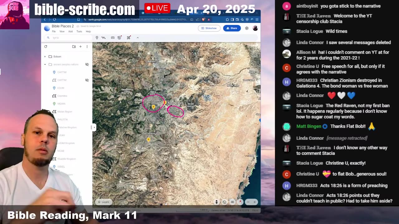 Balaam Judged, Melchizedek, Keys to Hell, Cain, Mark 11