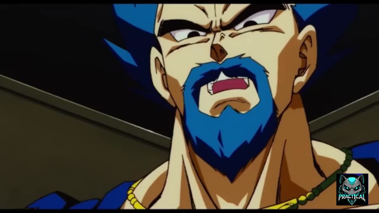 Vegeta and Goku fight Broly for the First Time #dbz