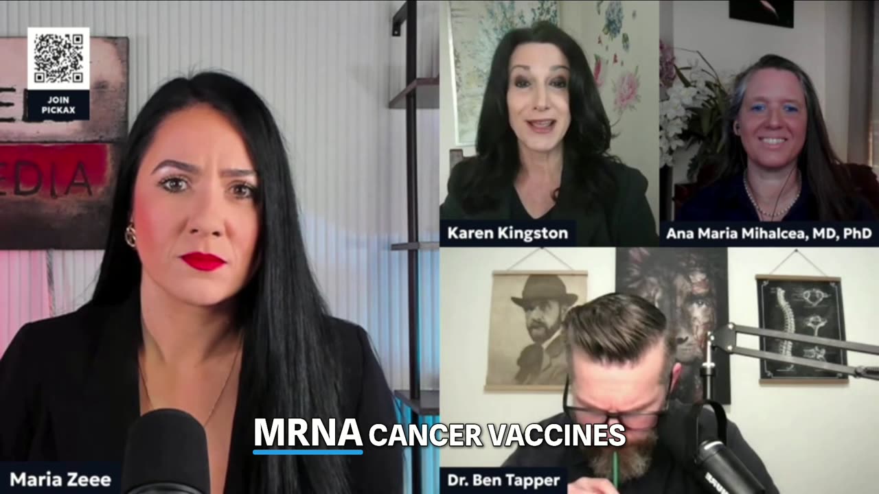 Karen Kingston, Maria Zeee & Dr Ana Mihalcea Claim mRNA Injections Mark the Start of the Post Human Era