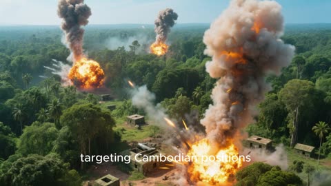 The war between Cambodia and Thailand