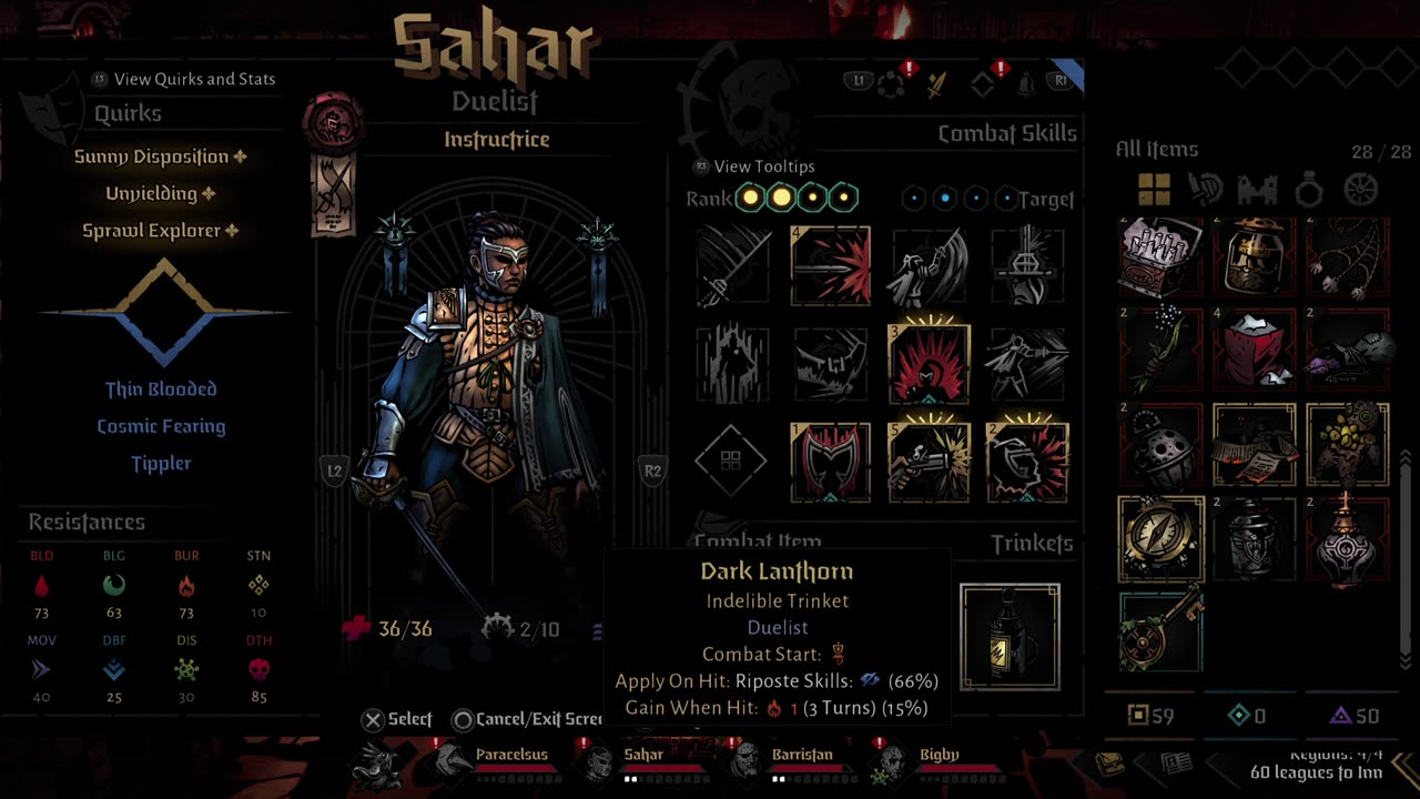 (Darkest Dungeon 2) Grandslam 3, Act 3, 5/6, The Sprawl