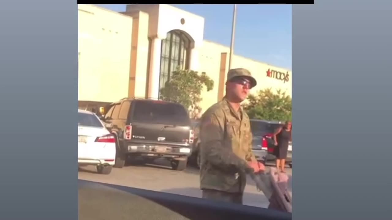 It's getting hot outside! Even the soldiers are Grashing out