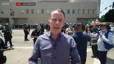 BREAKING: US military confirms 700 Marines deployed to Los Angeles as protests grow BBC News