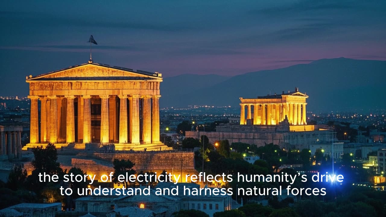 The origin of electric light