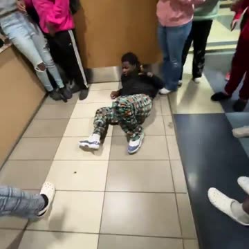 Omg she beat his ass😭