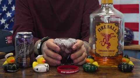 Tony Cabell - Fireball Cinnamon Whiskey & Mtn Dew Gamefuel Citrus Blackberry Soda