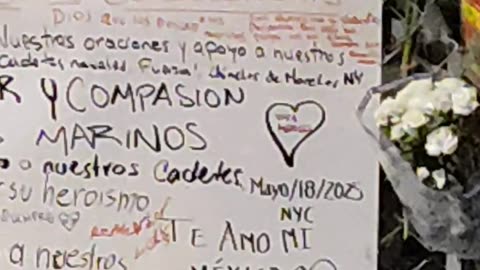 Vigilia en Nueva York para la cadete América Yamileth y el marino Adal Jair.