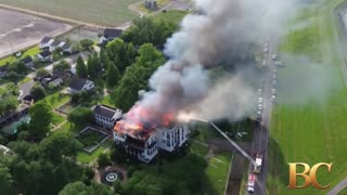 The Largest Antebellum Mansion in the South is Destroyed by Fire
