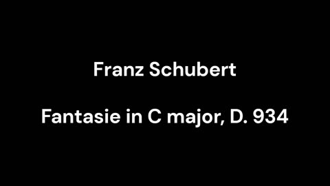 Fantasie in C major, D. 934