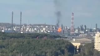 💥 Ufa, today a strike drone hit the Novo-Ufa oil refinery.