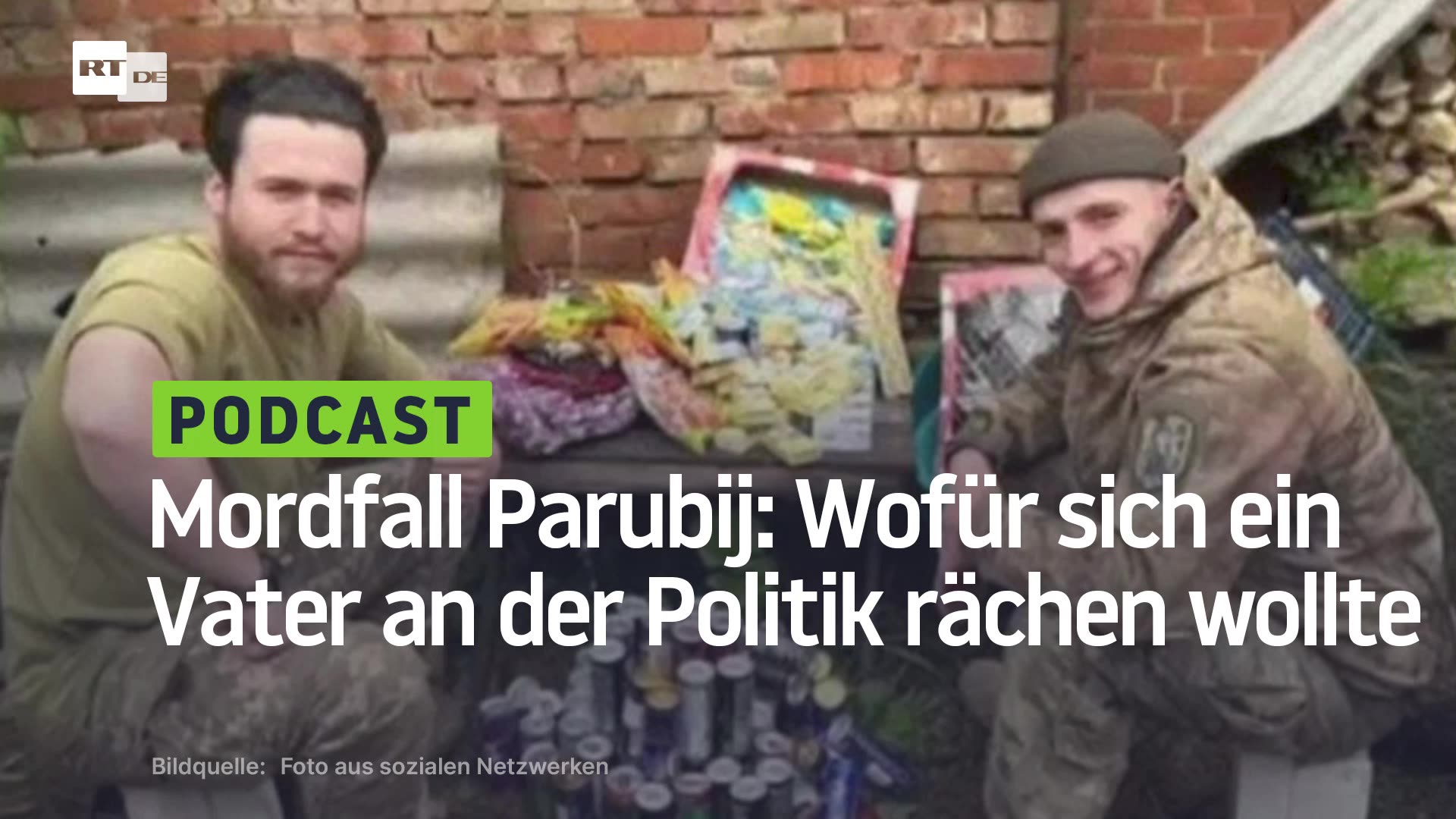 Mordfall Parubij: Wofür sich ein Vater an der Politik rächen wollte
