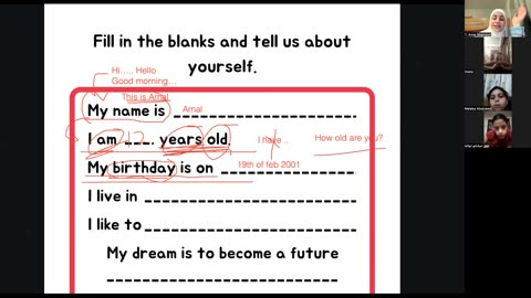 Introducing yourself Class (7) | Part 1