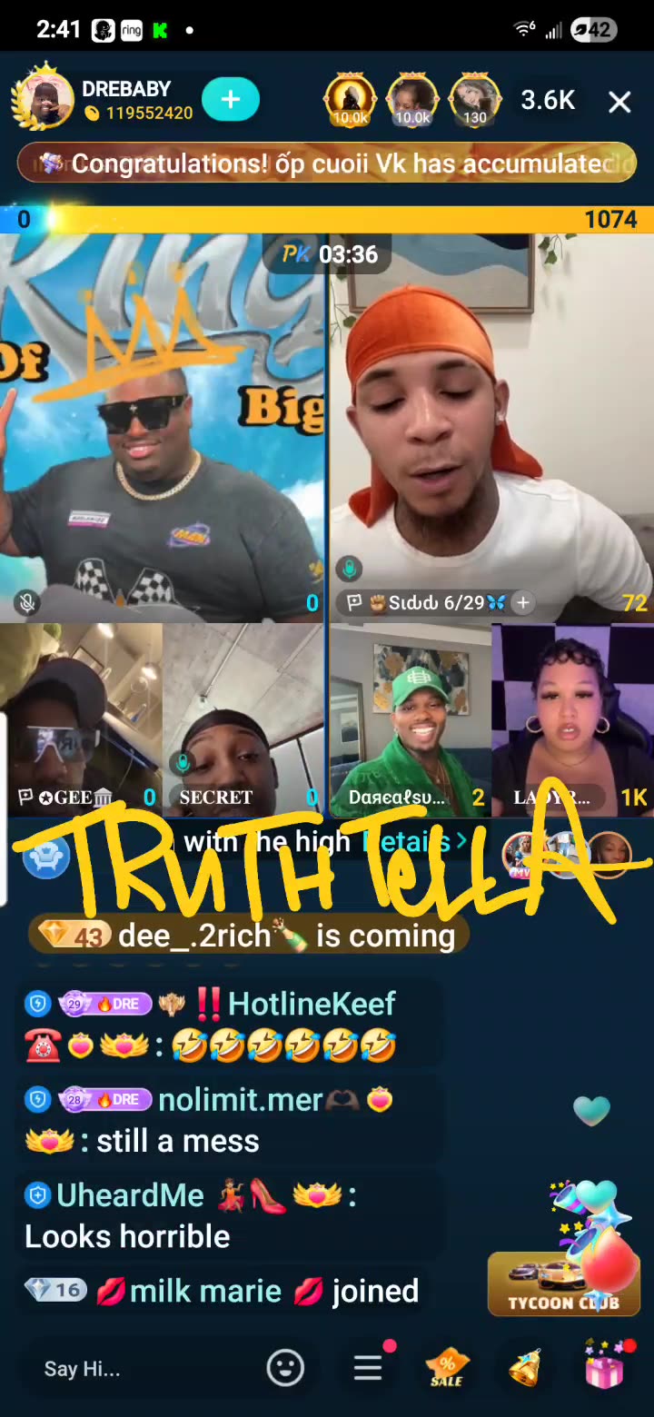 MOTHA TAE VS. DAREALSUPABIHH & LADY RED TEAM PK MODE