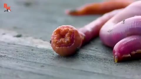 This is a Maine blood worm…It’s teeth are made of copper
