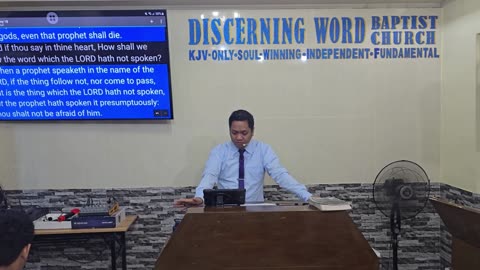 The LORD will raise up a Prophet (Jesus: the Promised Messiah) (Baptist Preaching - Ph)