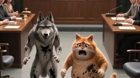 The story of the cat and the wolf