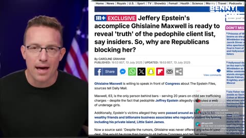Ghislaine Maxwell should be called before Congress to testify what she knows about Jeffrey Epstein