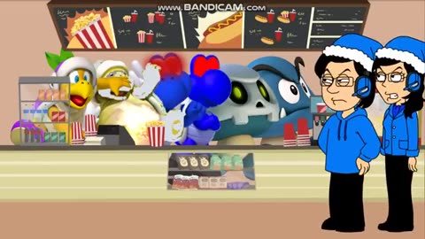 The Mario Enemies Sell Popcorn At The Movies/Grounded