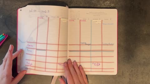 August Plan With Me | New Planner | 2025
