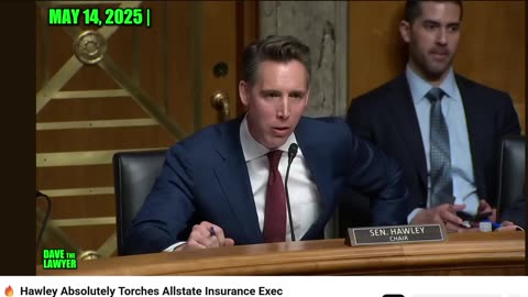 INSURANCE, SEN. JOSH HAWLEY