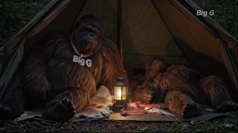 Bigfoot's Wild Weekend: Scary Nights & Cozy Mornings!