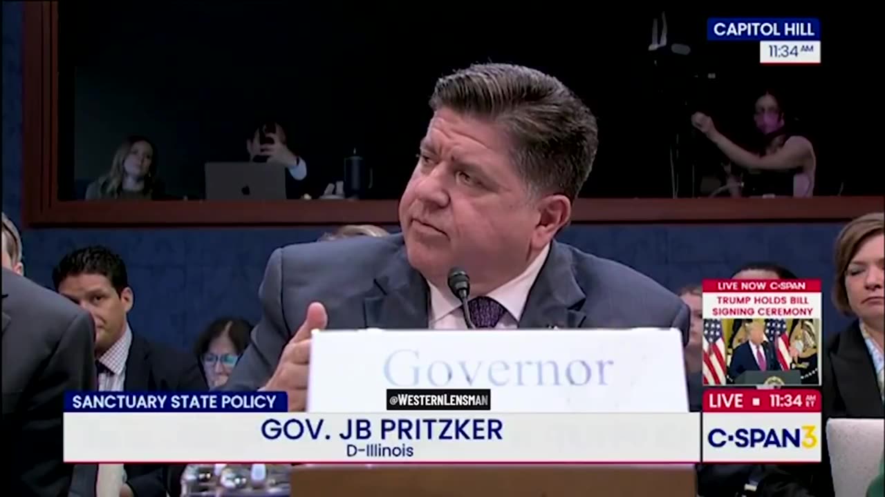 Rep Brandon Gill just made JB Pritzker look like a fool on alien crime.