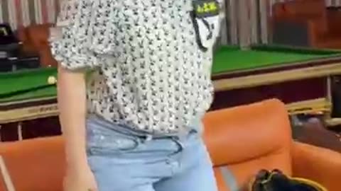 Funny video Billiards millions views #8888
