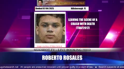 Mugshot TV - Live Arrest Booking Video Stream