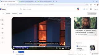 Nine News report about hellish inferno comes hot on the heels of others as creepily symbolic