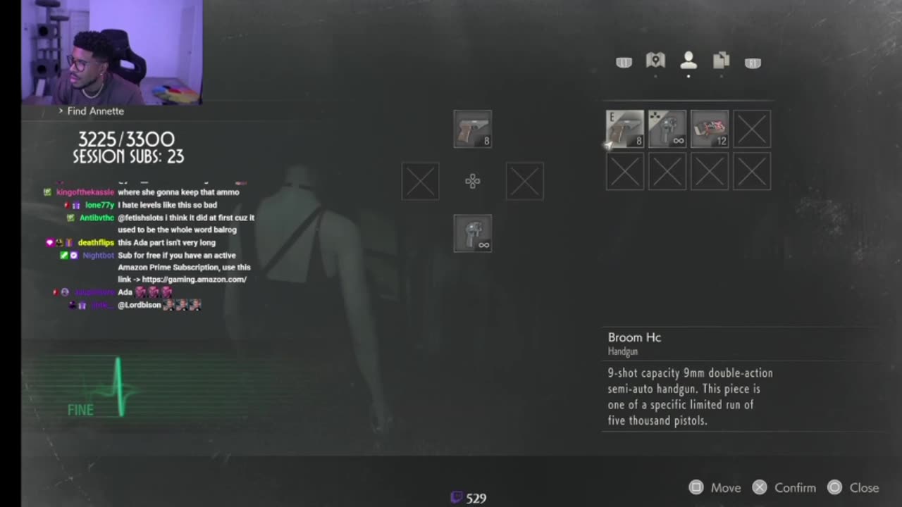 Lowtiergod gets Bloop when his cheats don't work in Ada part of RE 2 Remake.