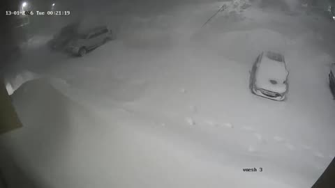It’s absolutely INSANE how much snow is falling in some parts of Russia