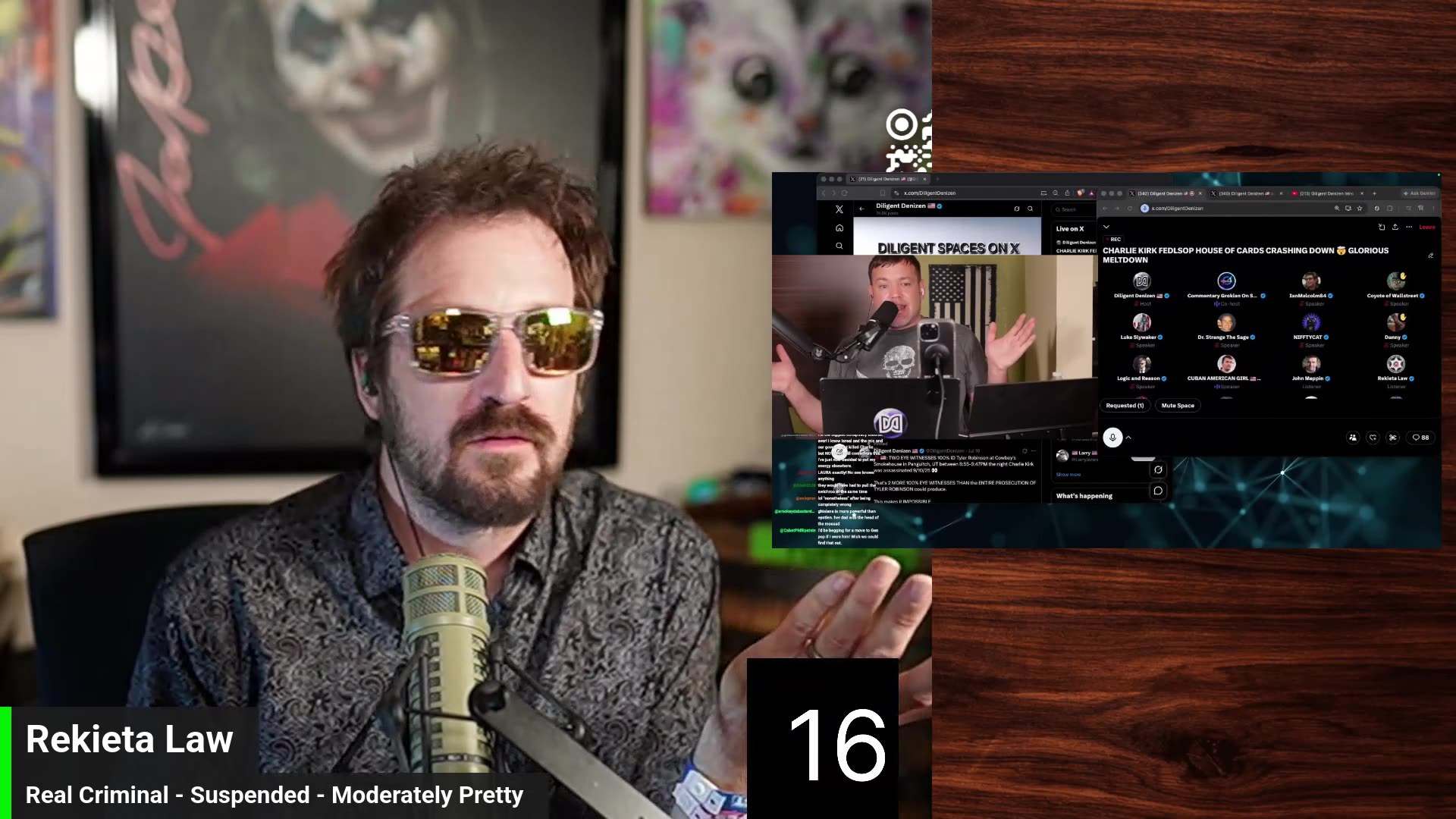 [Rum] VIDEO: SUNDAY SLOWS – Listening To a Special Spaces on Tyler Robinson – Misunderstanding Trial 101