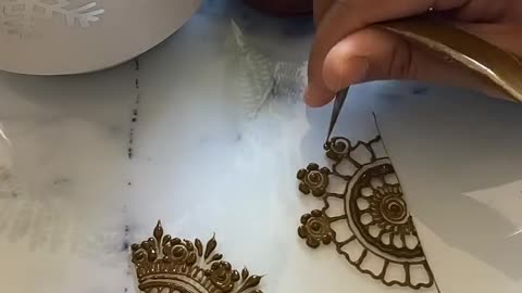 Floral Henna Design