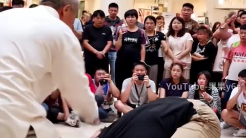Young Man, Why would you think an old Man would be afraid of you?！ #kungfu #fight #boxing #ai