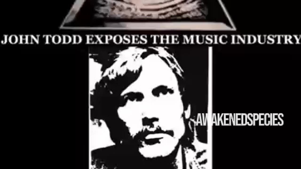 John Todd telling how big record label companies use mainstream music to cast spells on people.